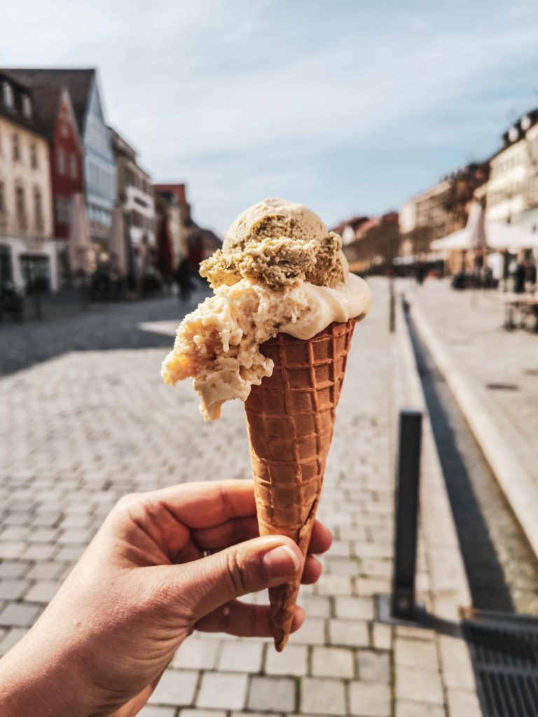 Italienfeeling: Eis essen