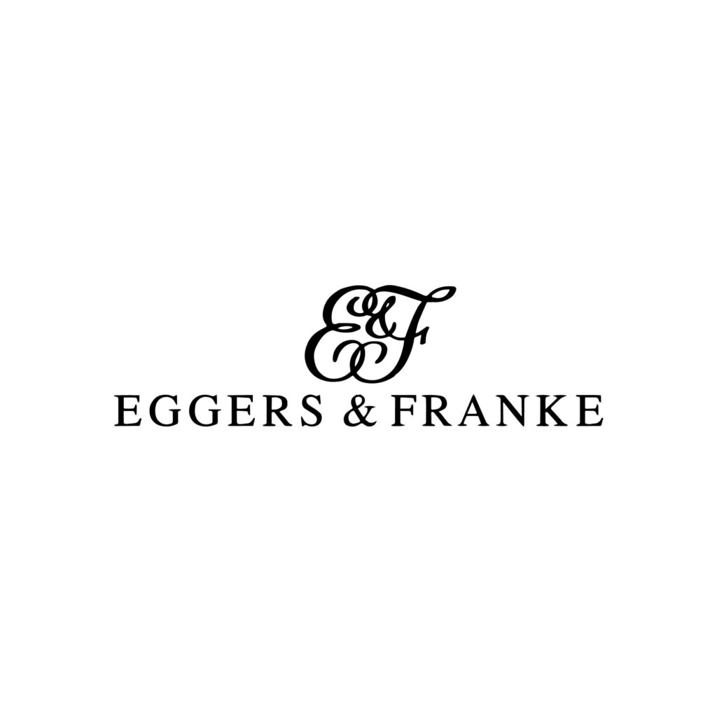 Logo von Eggers & Franke in Schwarz