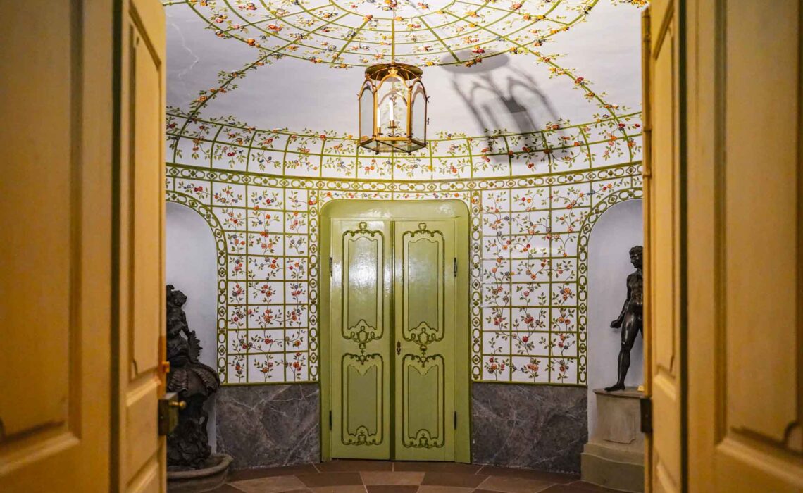 Vorzimmer zur Grotte in der in der fürstlichen Gartenwohnung