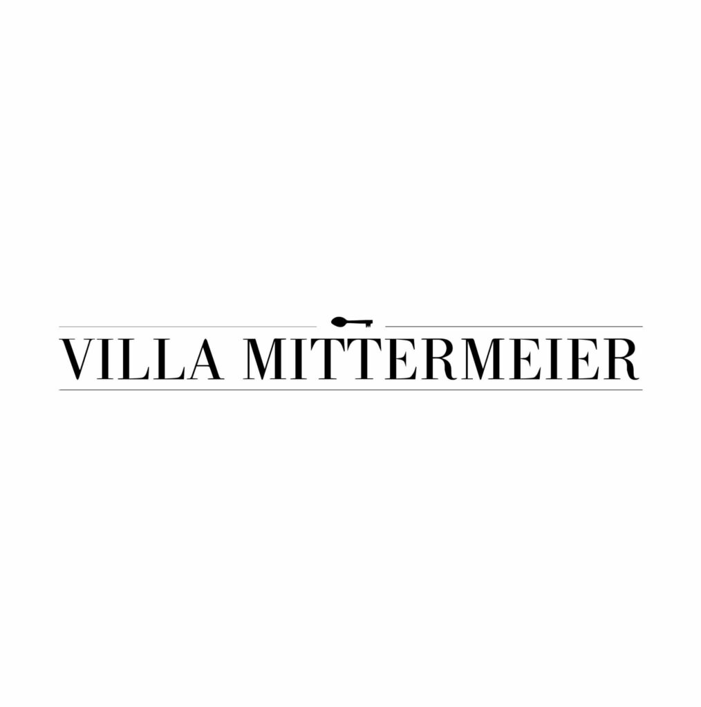 Logo Villa Mittermeier Rothenburg ob der Tauber in Schwarz-Weiss