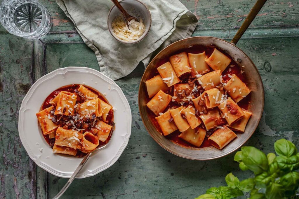 Originalrezept für Pasta all'Amatriciana: